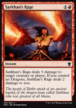 Sarkhan's Rage - Dragons of Tarkir (Common) [DTK-153] Hover Image