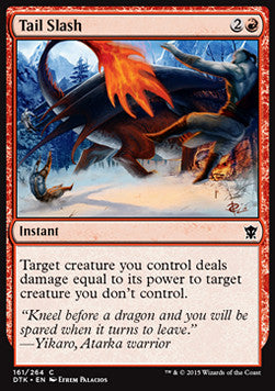 Tail Slash - Dragons of Tarkir (Common) [DTK-161] Hover Image