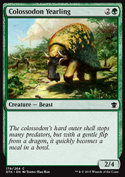 Colossodon Yearling - Dragons of Tarkir (Common) [DTK-178] Hover Image