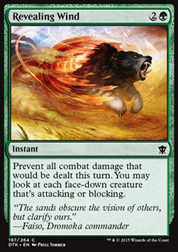 Revealing Wind - Dragons of Tarkir (Common) [DTK-197] Hover Image