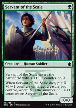 Servant of the Scale - Dragons of Tarkir (Common) [DTK-203]
