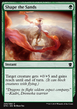 Shape the Sands - Dragons of Tarkir (Common) [DTK-205] Hover Image