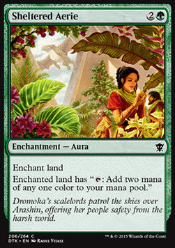 Sheltered Aerie - Dragons of Tarkir (Common) [DTK-206] Hover Image