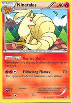 Ninetales - Primal Clash (Rare) [PRC-21] Hover Image