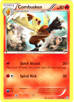 Combusken - Primal Clash (Uncommon) [PRC-27] Hover Image