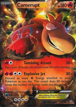 Camerupt EX - Primal Clash (Ultra Rare) [PRC-29] Hover Image