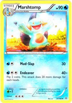 Marshtomp - Primal Clash (Uncommon) [PRC-34]