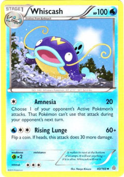 Whiscash - Primal Clash (Uncommon) [PRC-40] Hover Image