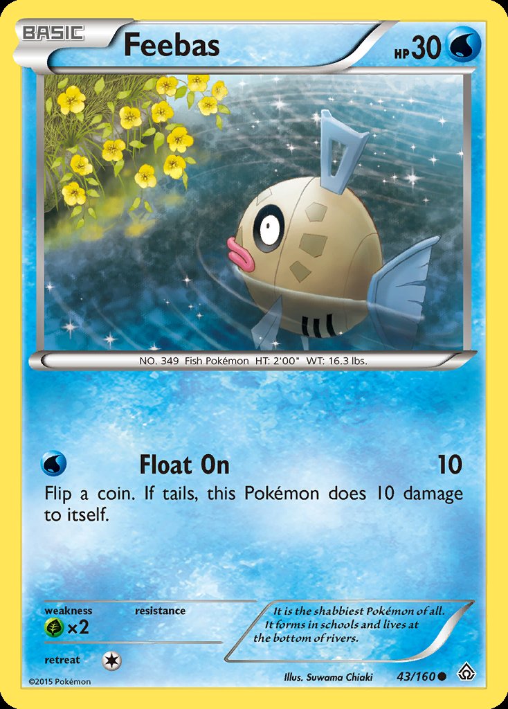 Feebas - Primal Clash (Common) [PRC-43] Image principale du produit