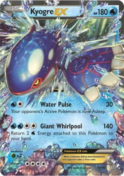 Kyogre EX - Primal Clash (Ultra Rare) [PRC-54] Main image