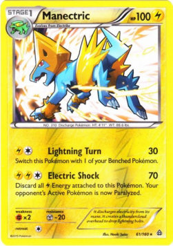 Manectric - Primal Clash (Holo Rare) [PRC-61] Hover Image