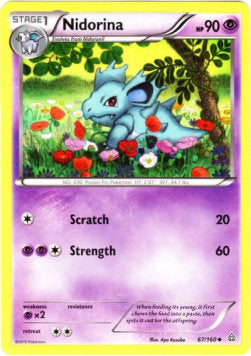 Nidorina - Primal Clash (Uncommon) [PRC-67]