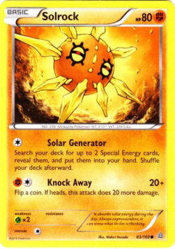Solrock - Primal Clash (Common) [PRC-83] Hoofdafbeelding