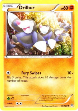 Drilbur - Primal Clash (Common) [PRC-89] Hover Image