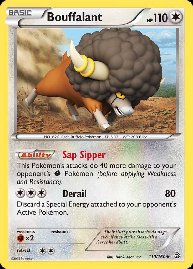 Bouffalant - Primal Clash (Uncommon) [PRC-119] Imagen principal del producto