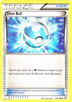 Dive Ball - Primal Clash (Uncommon) [PRC-125] Hover Image