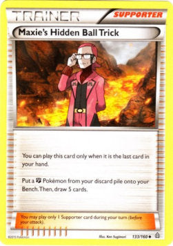 Maxie's Hidden Ball Trick - Primal Clash (Uncommon) [PRC-133] Main image