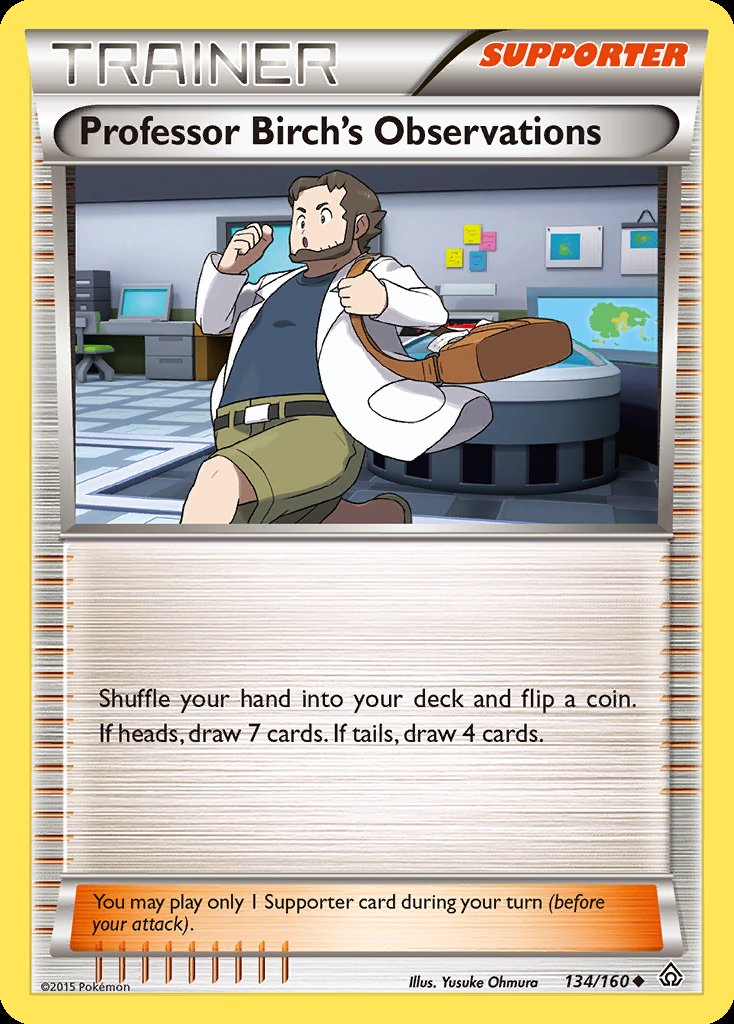 Professor Birch's Observations - Primal Clash (Uncommon) [PRC-134] Hoofdafbeelding