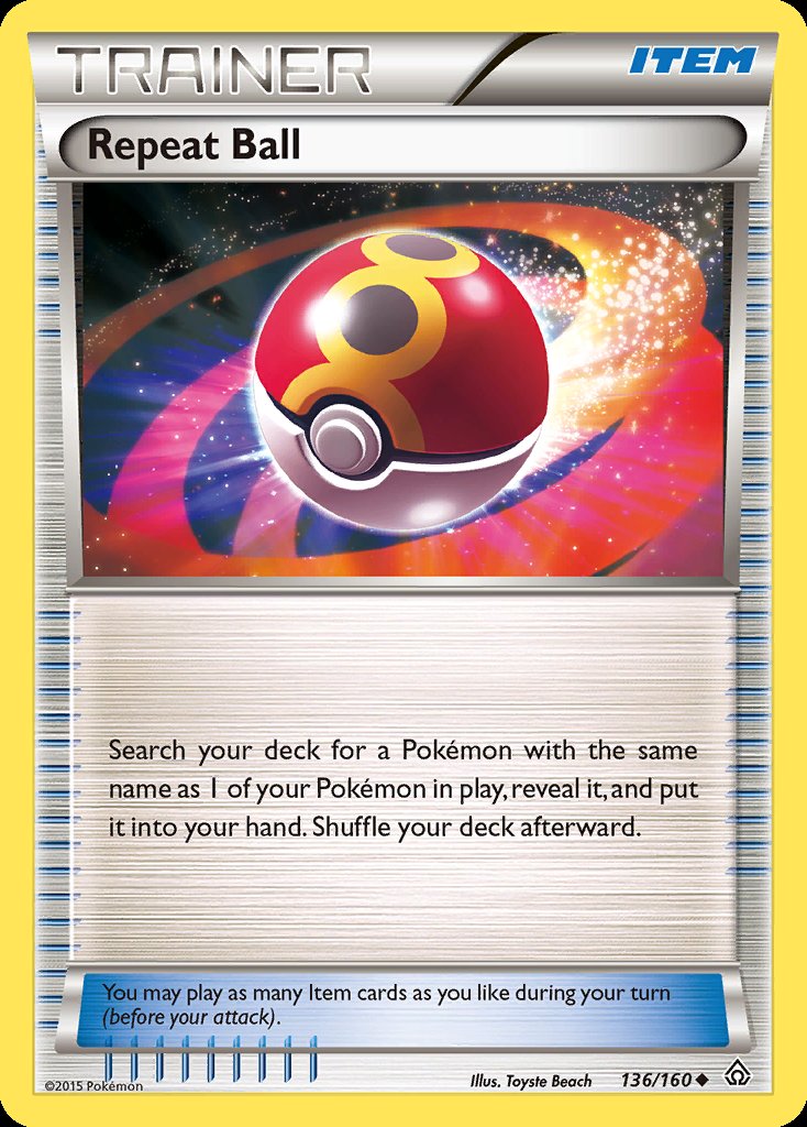 Repeat Ball - Primal Clash (Uncommon) [PRC-136] Hoofdafbeelding