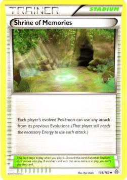 Shrine of Memories - Primal Clash (Uncommon) [PRC-139] Hover Image