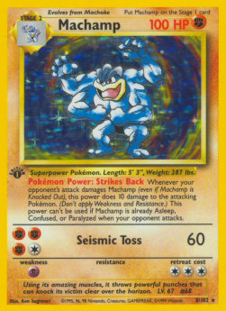 Machamp - Base Set (Holo Rare) [BS-8] Main image