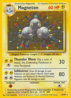 Magneton - Base Set (Holo Rare) [BS-9] Main image