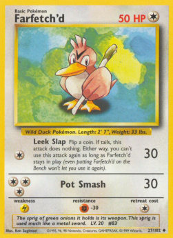 Farfetch'd - Base Set (Uncommon) [BS-27] Main image