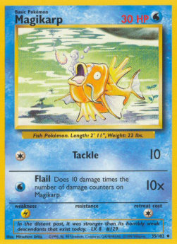 Magikarp - Base Set (Uncommon) [BS-35] Imagen principal del producto