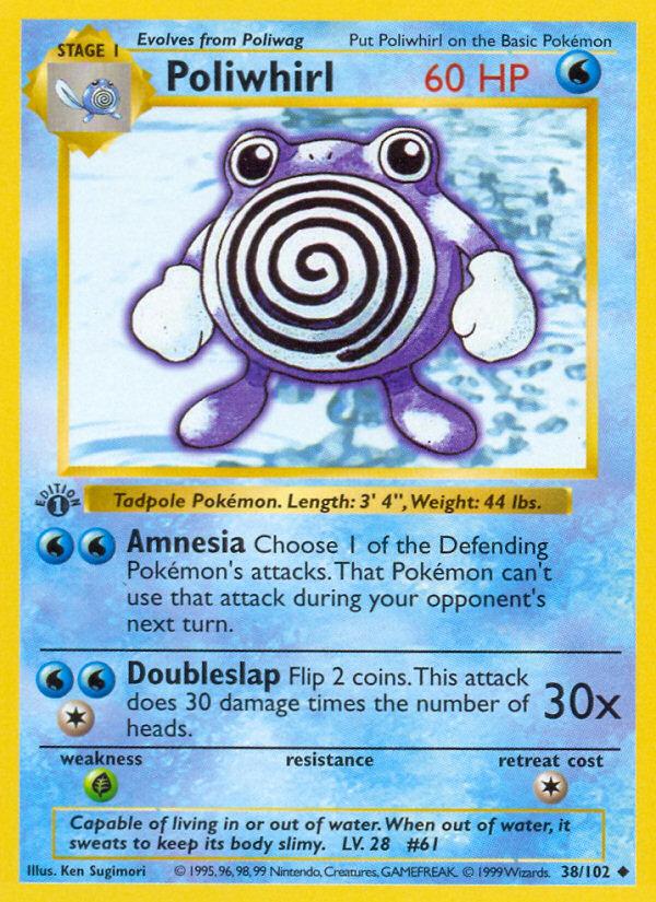 Poliwhirl - Base Set (Uncommon) [BS-38] Hauptbild