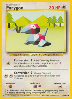 Porygon - Base Set (Uncommon) [BS-39] Main image