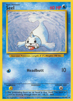 Seel - Base Set (Uncommon) [BS-41] Imagen principal del producto