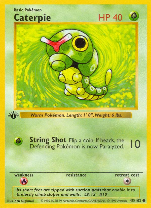 Caterpie - Base Set (Common) [BS-45] Hauptbild