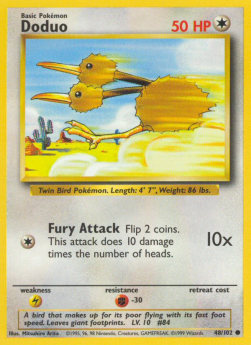 Doduo - Base Set (Common) [BS-48] Main image