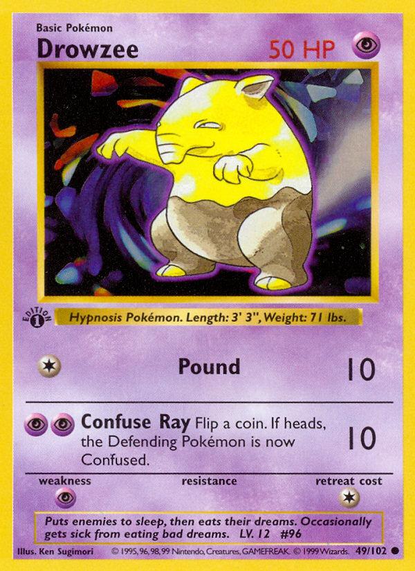 Drowzee - Base Set (Common) [BS-49] Hauptbild