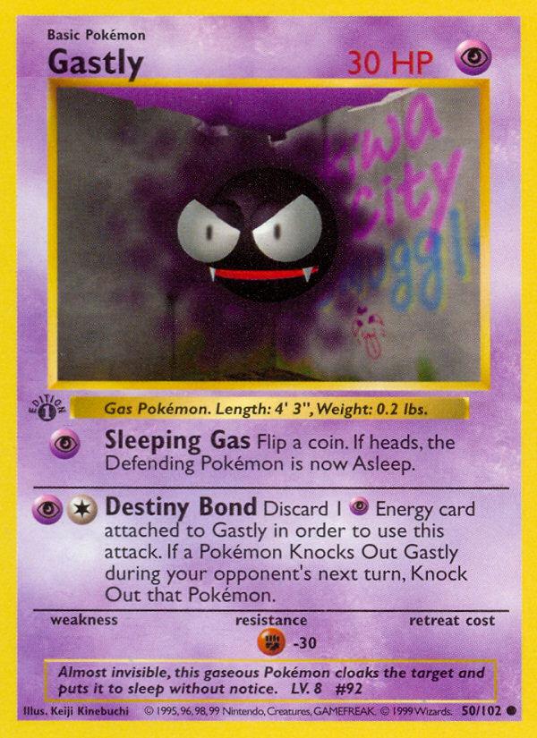 Gastly - Base Set (Common) [BS-50] Hoofdafbeelding