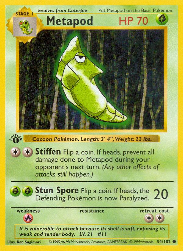 Metapod - Base Set (Common) [BS-54] Hauptbild