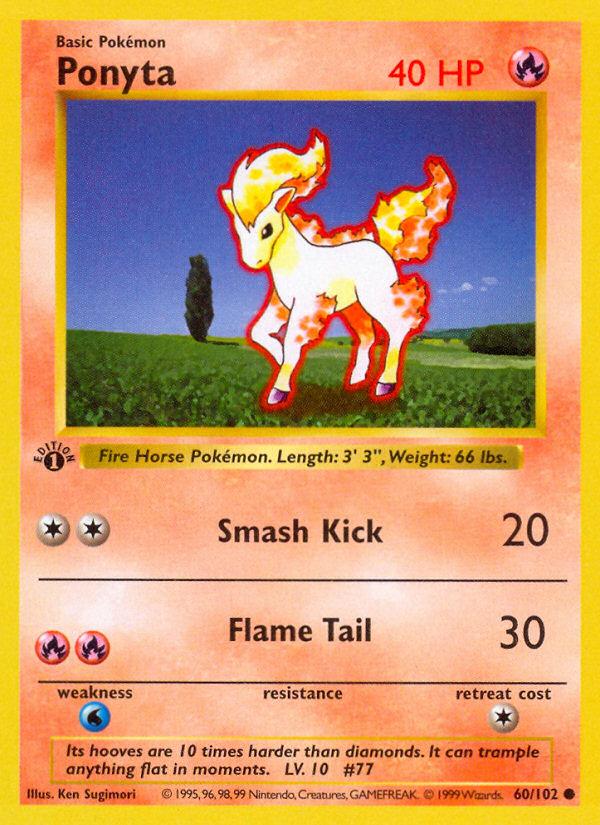 Ponyta - Base Set (Common) [BS-60] Hauptbild