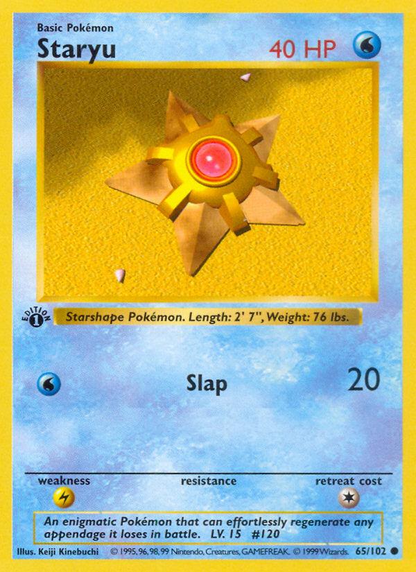 Staryu - Base Set (Common) [BS-65] Hoofdafbeelding