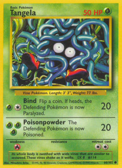 Tangela - Base Set (Common) [BS-66] Imagen principal del producto