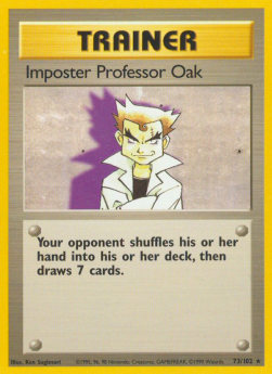 Imposter Professor Oak - Base Set (Rare) [BS-73] Imagen principal del producto