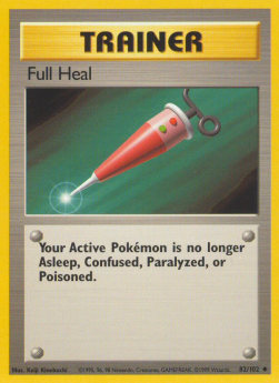 Full Heal - Base Set (Uncommon) [BS-82] Main image