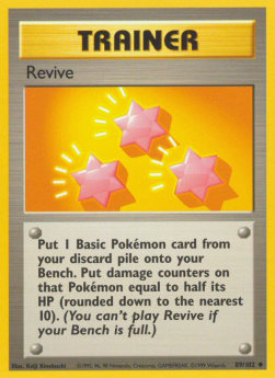Revive - Base Set (Uncommon) [BS-89] Imagen principal del producto
