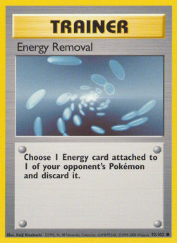 Energy Removal - Base Set (Common) [BS-92] Main image