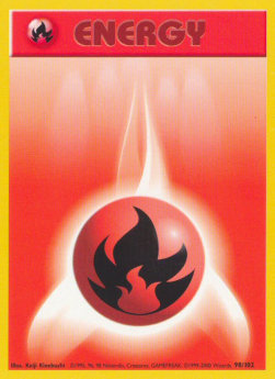 Fire Energy - Base Set (Common) [BS-98] Main image