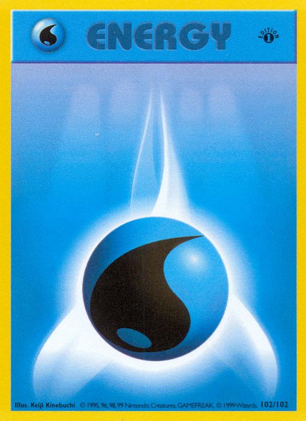 Water Energy - Base Set (Common) [BS-102] Hoofdafbeelding