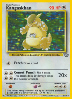 Kangaskhan - Jungle (Holo Rare) [JU-5] Hover Image