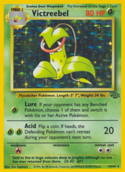 Victreebel - Jungle (Holo Rare) [JU-14] Imagen principal del producto