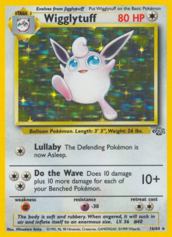 Wigglytuff - Jungle (Holo Rare) [JU-16] Hover Image