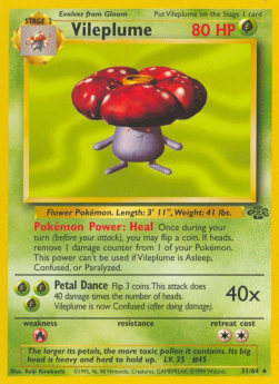 Vileplume - Jungle (Rare) [JU-31] Imagen principal del producto