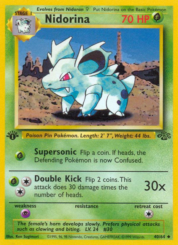 Nidorina - Jungle (Uncommon) [JU-40] Immagine principale del prodotto